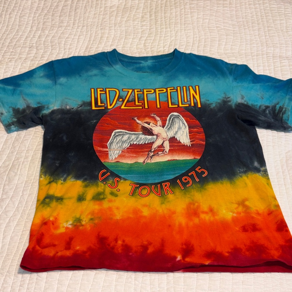 Led Zeppelin Tie-Dye T-Shirt - Picture 1 of 4